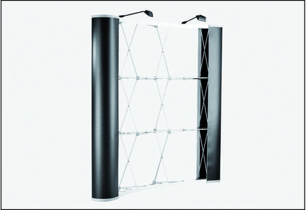 Kaareva pop up -seinäke - 350 x 225 cm - Image 3